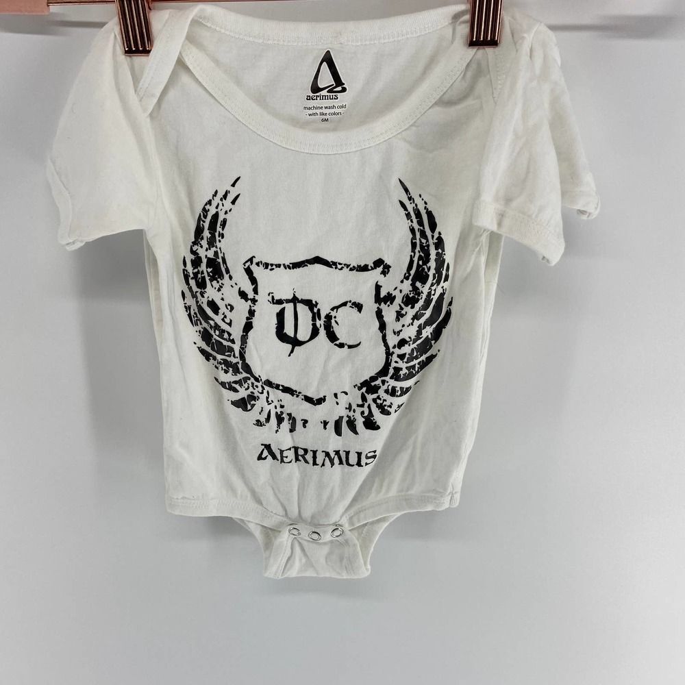 Aerimus TWO Baby Snap Bottom Tops 6 mo